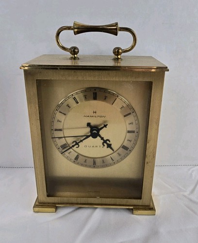 Vintage hamilton brass desk - brass,